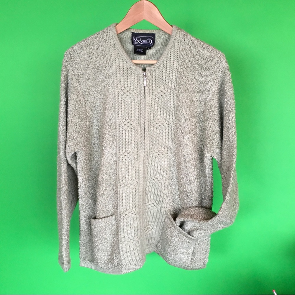 Rochelle California Zip Sweater
